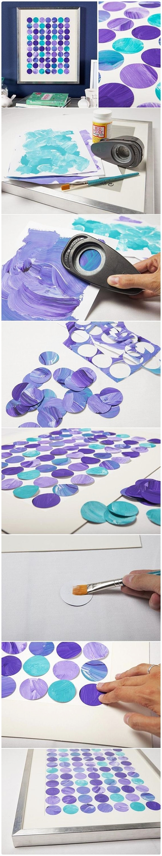 Illustration for article titled 20 + DIY Inspiring Canvas Art Tricks That Will Boost Your Imagination